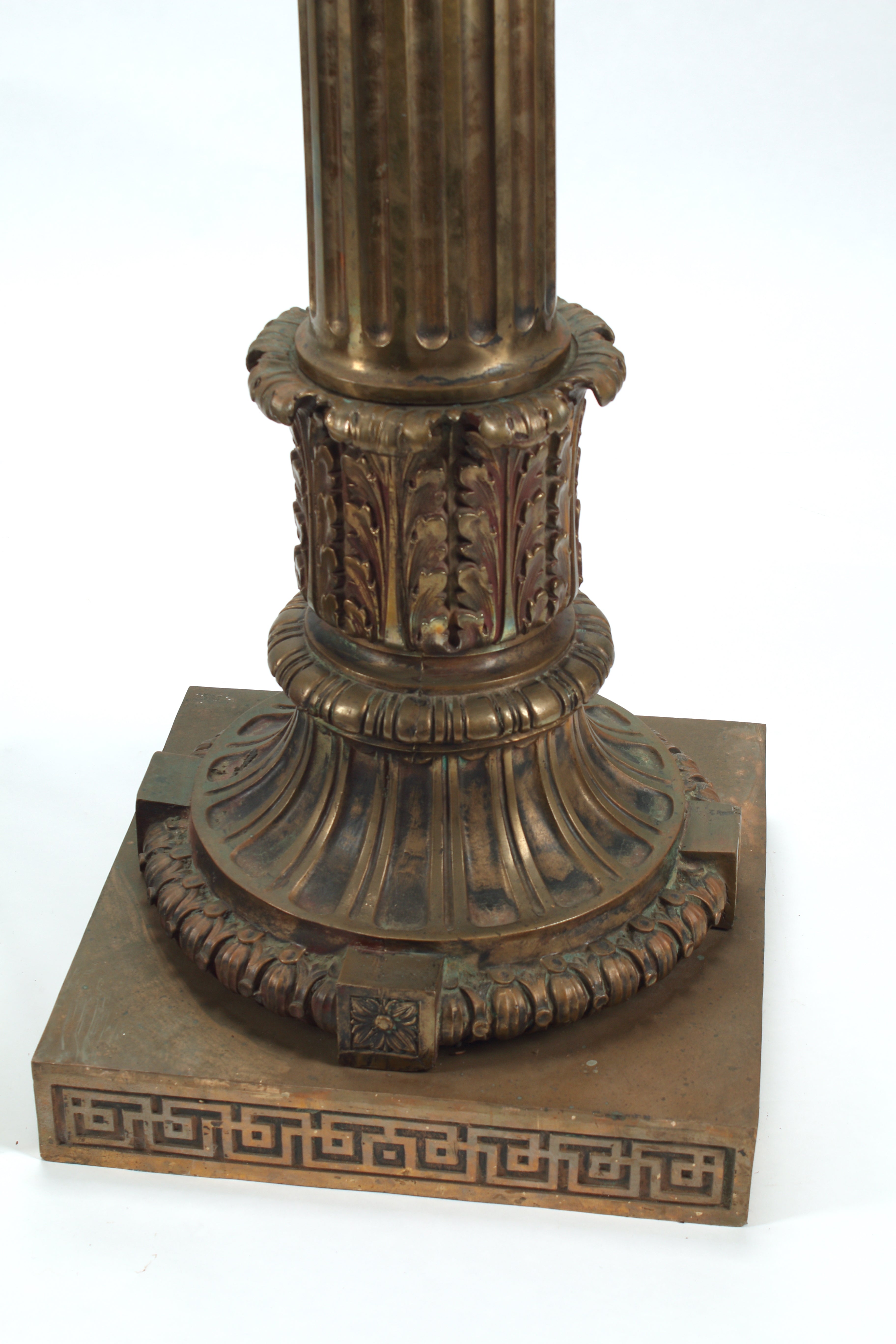 Pair of Bronze Pedestals, American (New York) 1900