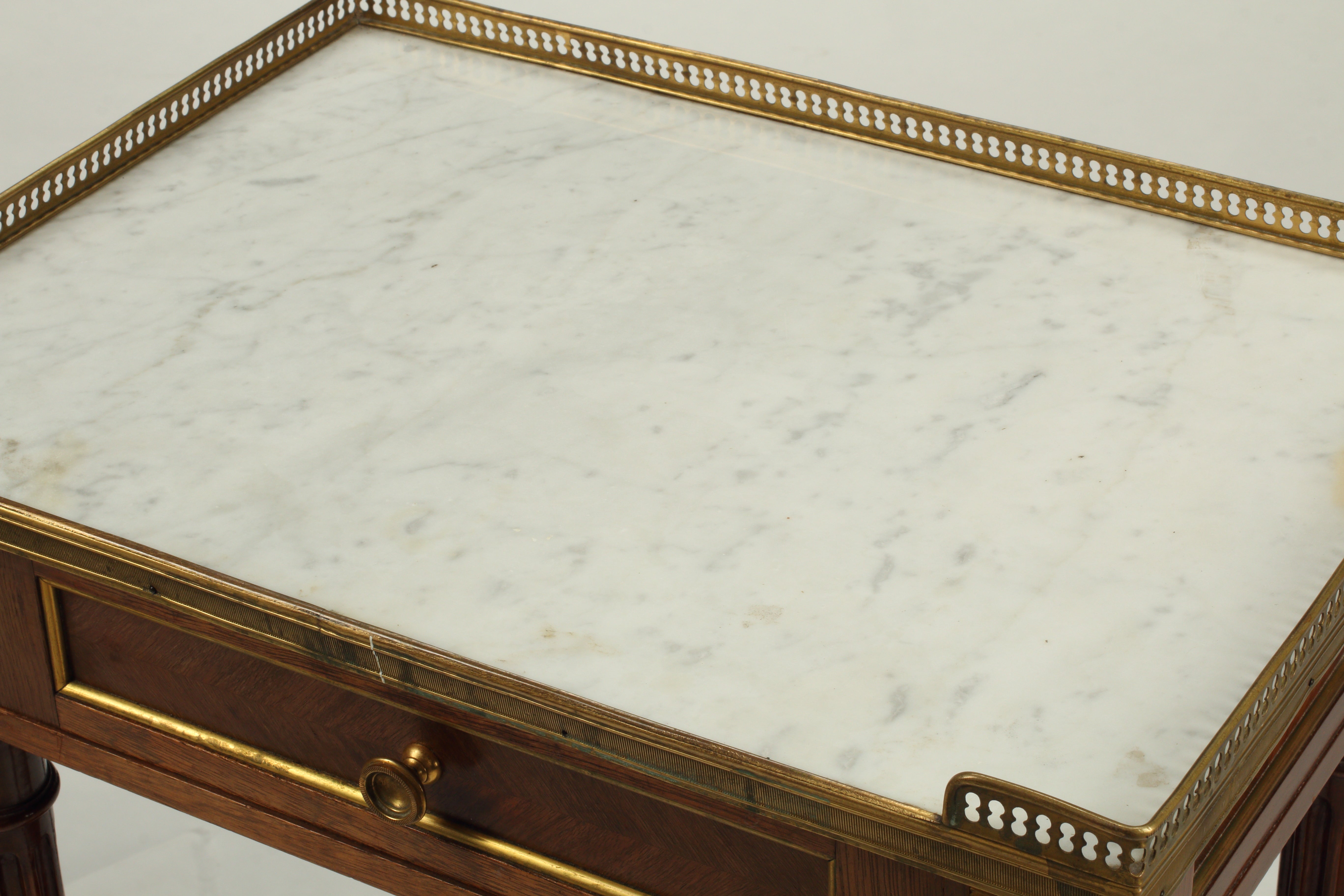 Pair of Louis XVI Style Side Tables, 19th Century French