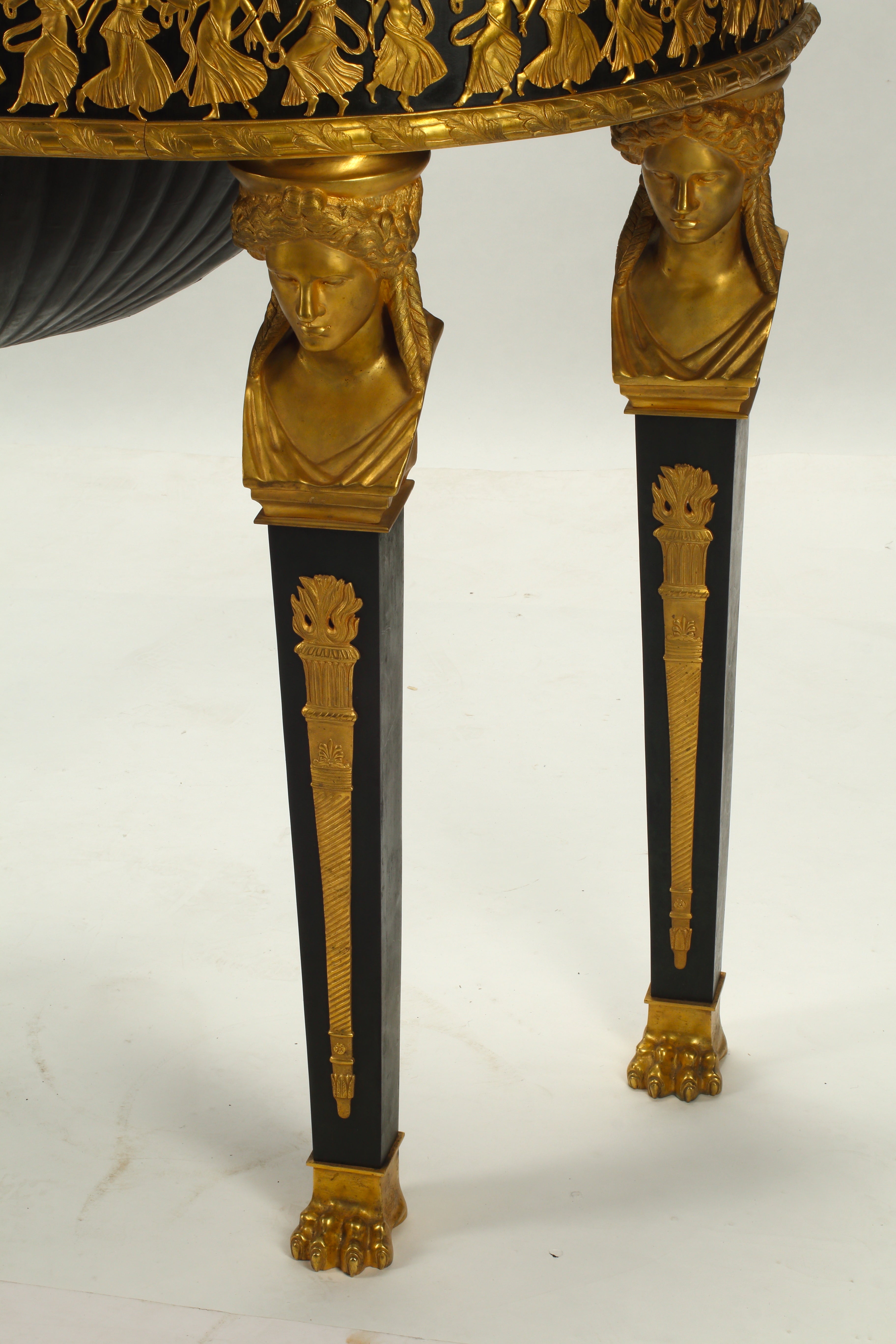 Late 19th Century French Empire Style Console Jardinere