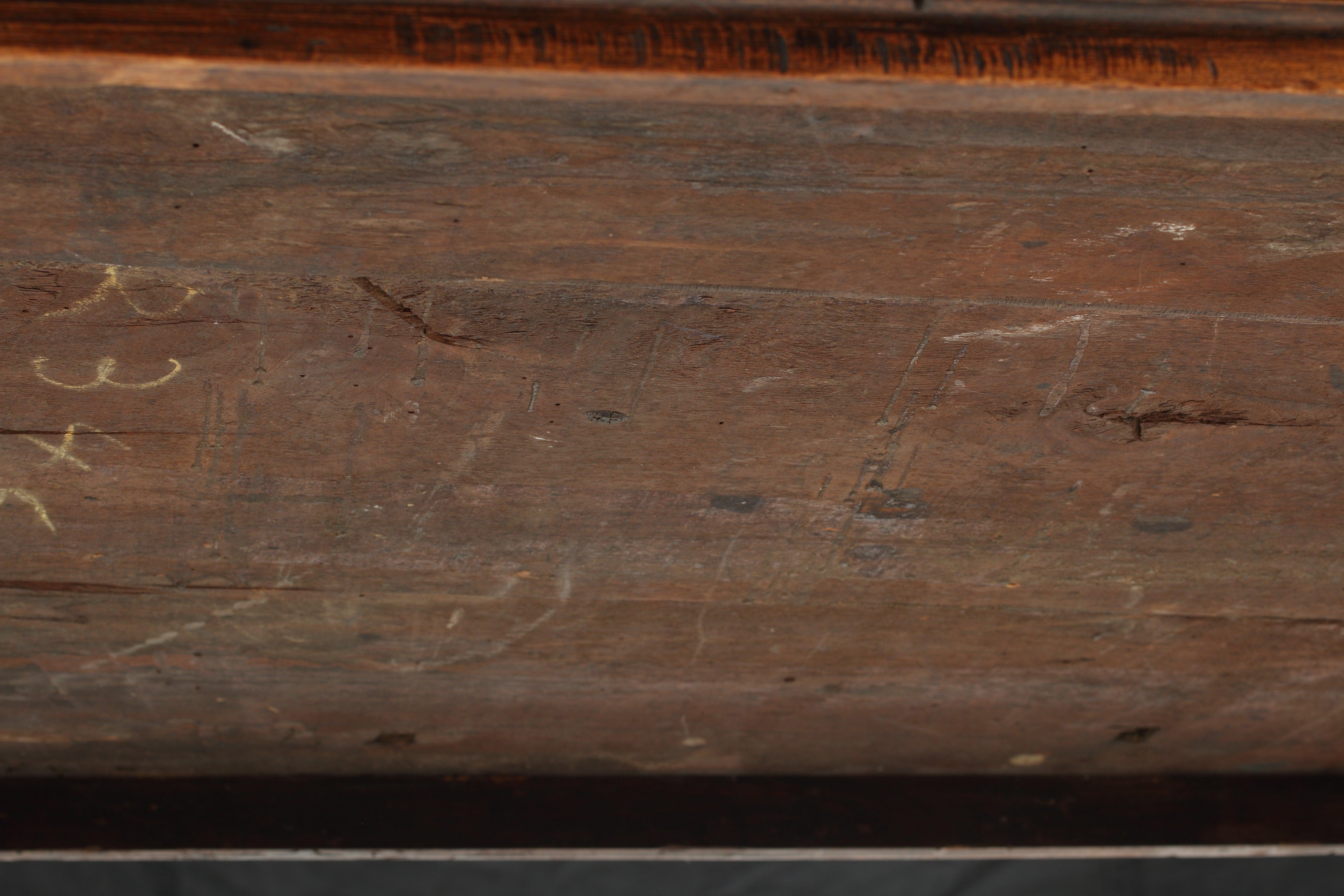 Walnut Spanish Trestle Table, 18th-19th Century
