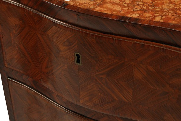 Pair of Two Drawer Side Tables, 18th Century Italian